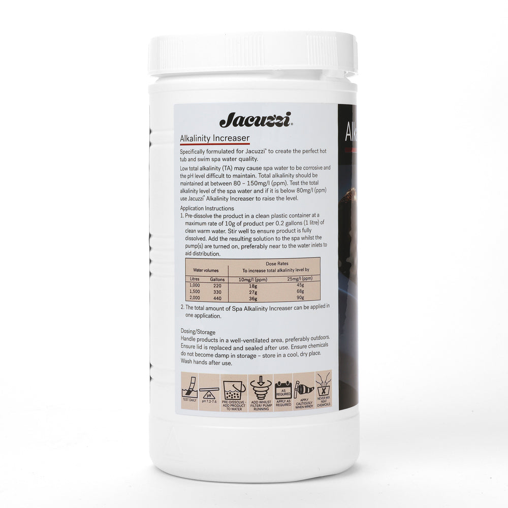 Alkalinity Increaser Label