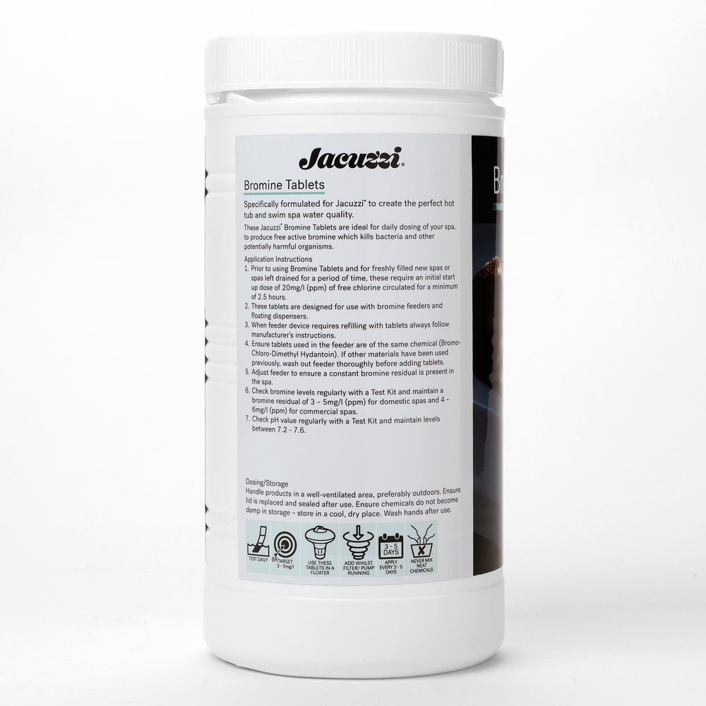Bromine Tablets Label