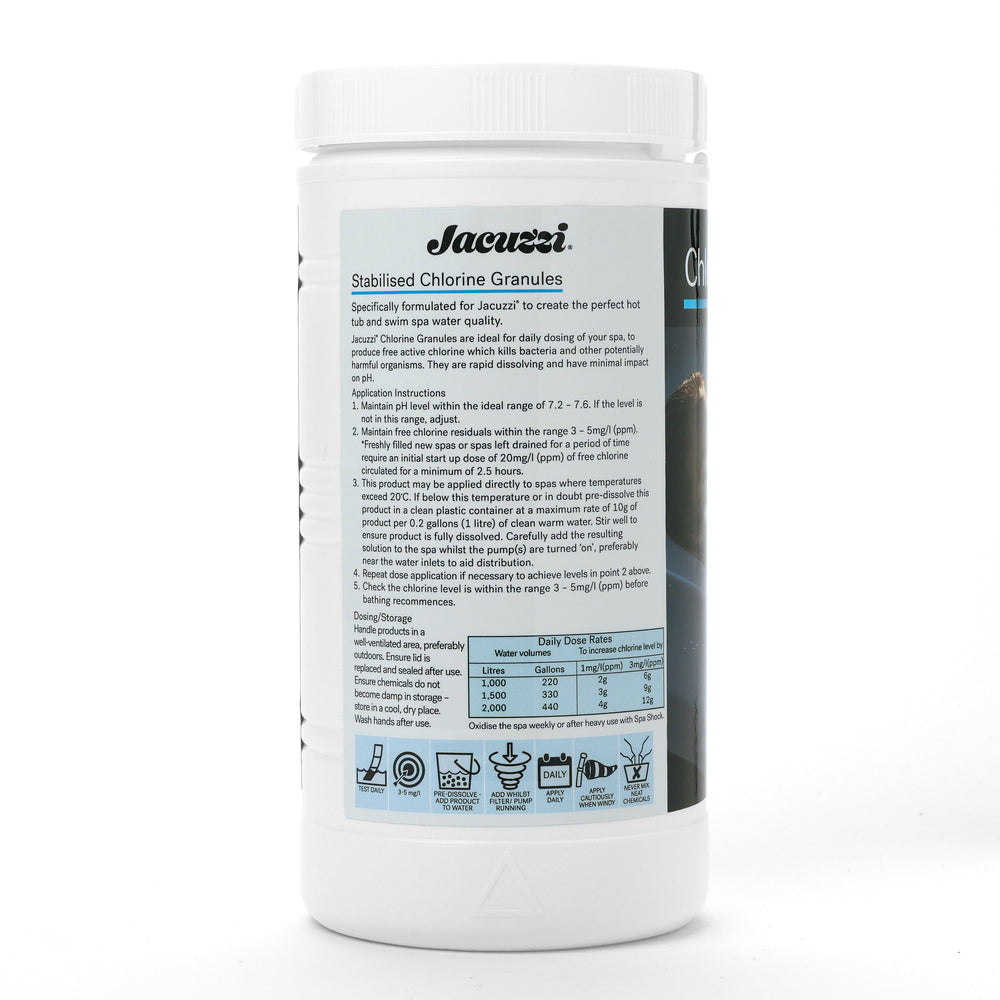 Chlorine Granules Label