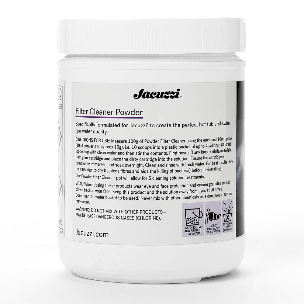 Filter Cleaner 500g Label