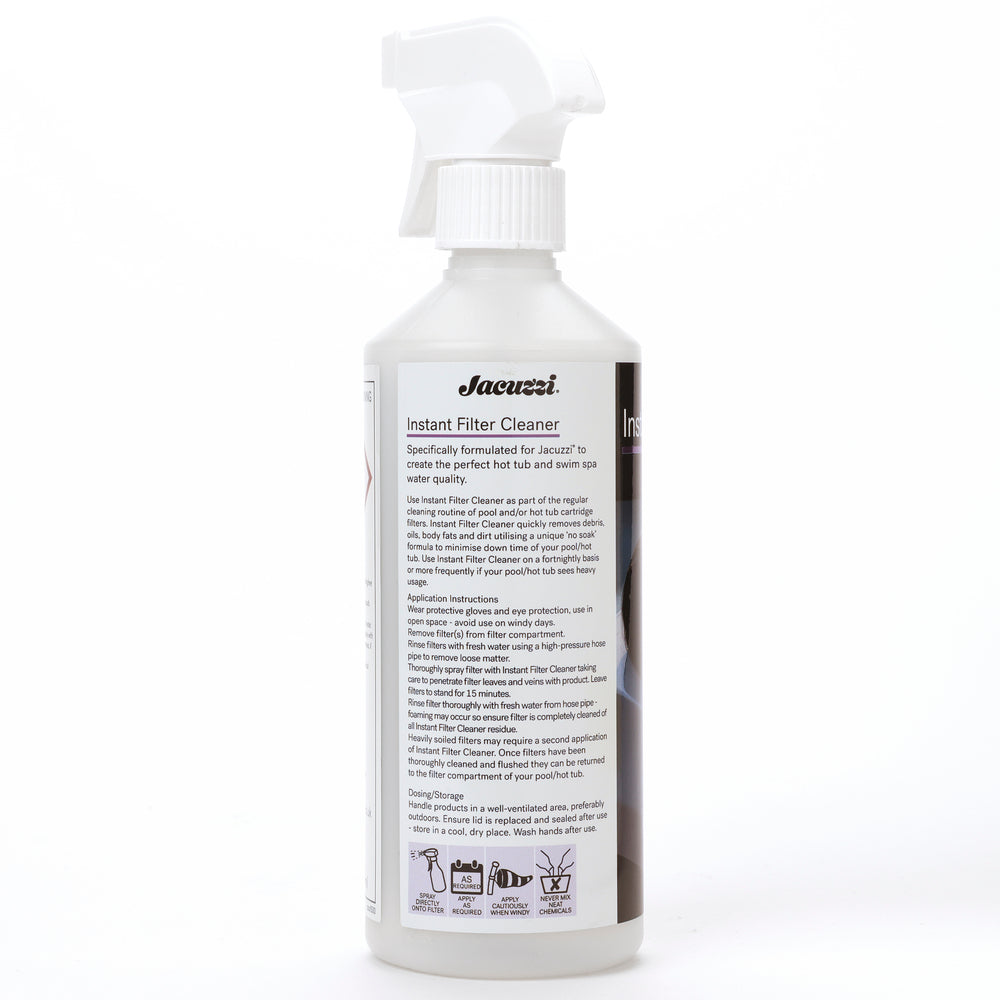 Instant Filter Cleaner 500ml Label
