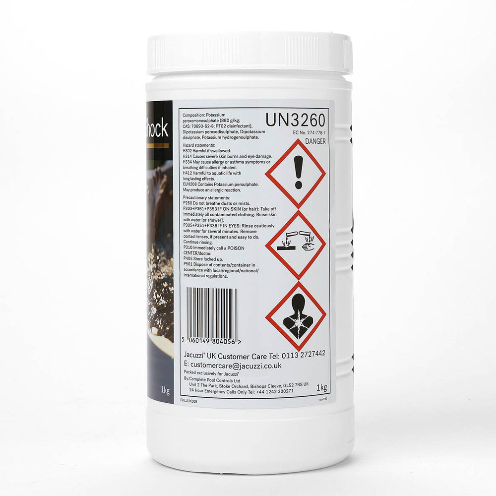 Non Chlorine Shock Safety