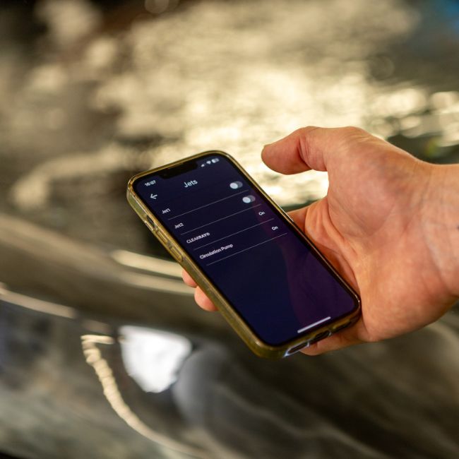 SmartTub® energy saving for hot tubs and swim spas - jets setting