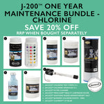 J200 hot tub kit chlorine - genuine Jacuzzi replacement filters and hot tub accessories and hot tub chemicals 