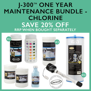 Jacuzzi® J-300™ 1 Year Maintenance Bundle Kit - Chlorine