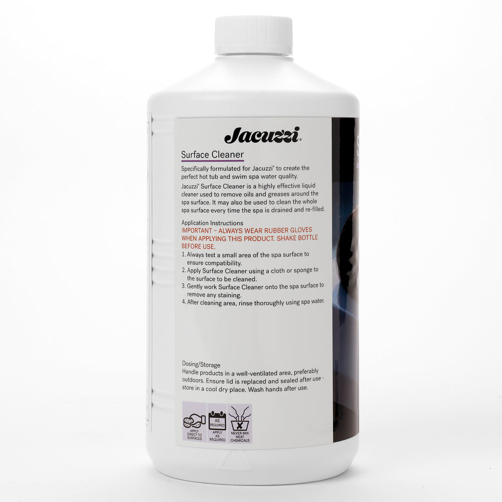 Jacuzzi® Surface Cleaner - 1L – Jacuzzi® Spa & Bath
