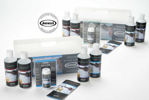 Jacuzzi hot tub and swim spa chemical starter kit to help get your spa water balanced and ready to use