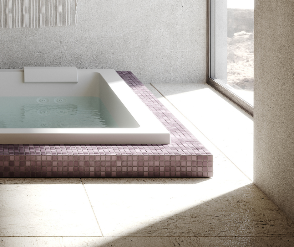 Jacuzzi® Sharp™ Whirlpool Bath - TechnoGel™ Pillow